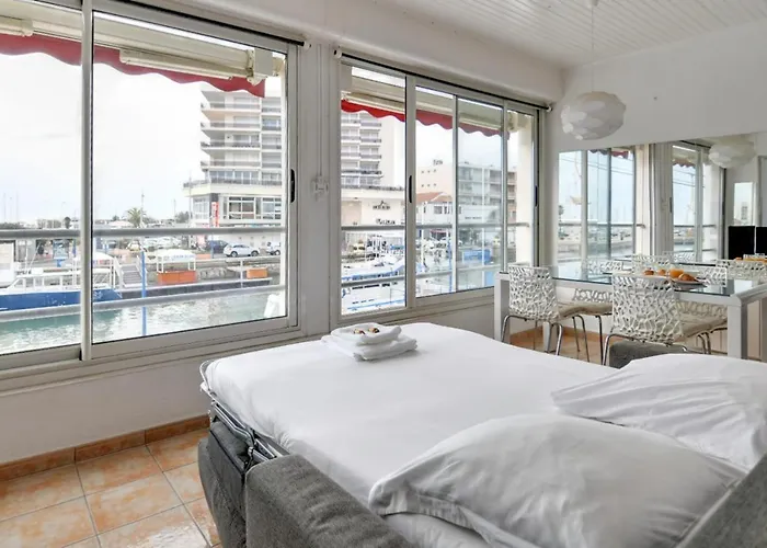 Ac Flat With Wonderful View On Le Lez In Palavas-Les-Flots - Welkeys